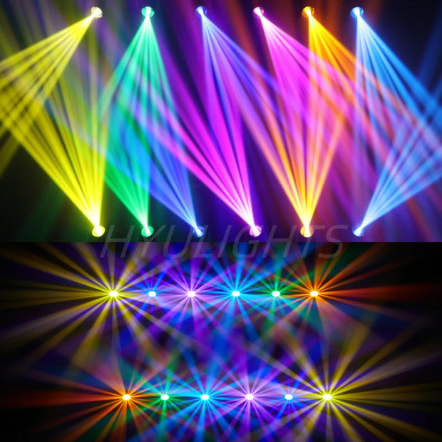 Discobol Moving Head Roterend Met Laser Par + Strobe - Discolichten - Effecten - Feestverlichting - Spot - Verlichting - Disco - Lamp - Licht - Laser - Lichteffect - Geluidgestuurd - DJ - Party - Discolampen - RGB - QUORE