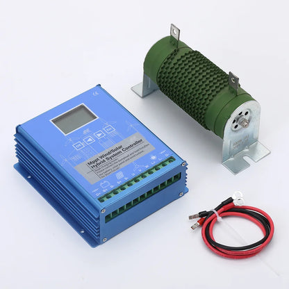 Hybride MPPT Wind- en Zonnelader – Laadregelaar – Solar Controller – Windcontroller – Batterijlader – 24V 48V Auto – 4000W Vermogen – LCD Display