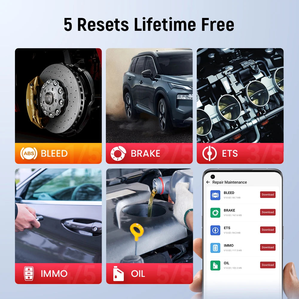 Thinkcar - OBD2 Scanner - Diagnosecomputer - Storing Verwijderen - Uitleesapparatuur Auto - Diagnose Auto - Diagnose apparatuur voor auto's - Volledige systeemdiagnose - Auto Accessoires
