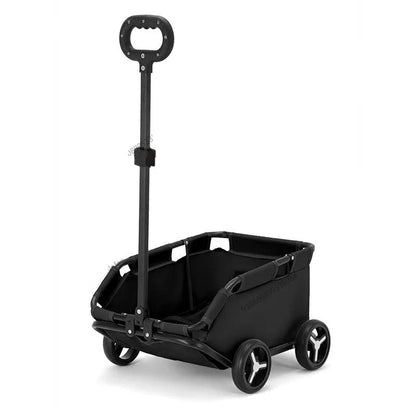 Hondenkar – Hondenfietskar – Hondenbuggy – Dierenkar – Hondenaanhanger – Lichtgewicht Ontwerp – Opvouwbaar Compact Formaat – Zwart