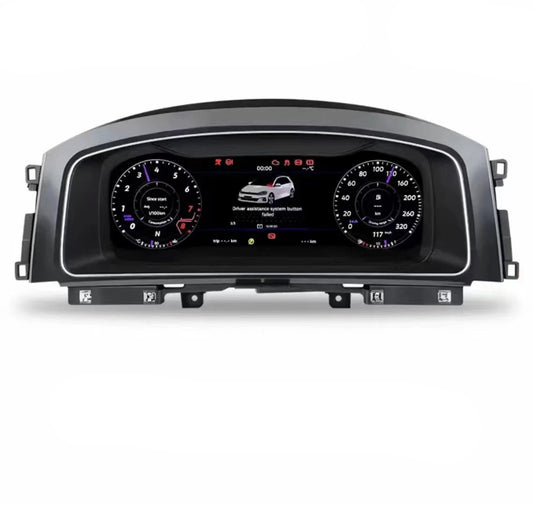 Instrumentenpaneel – Digitaal Dashboard – Schakelpaneel – Cockpitpaneel – Bedieningstableau – 12,3 Inch HD IPS Scherm – Snelle 1,5 GHz Processor - QUORE