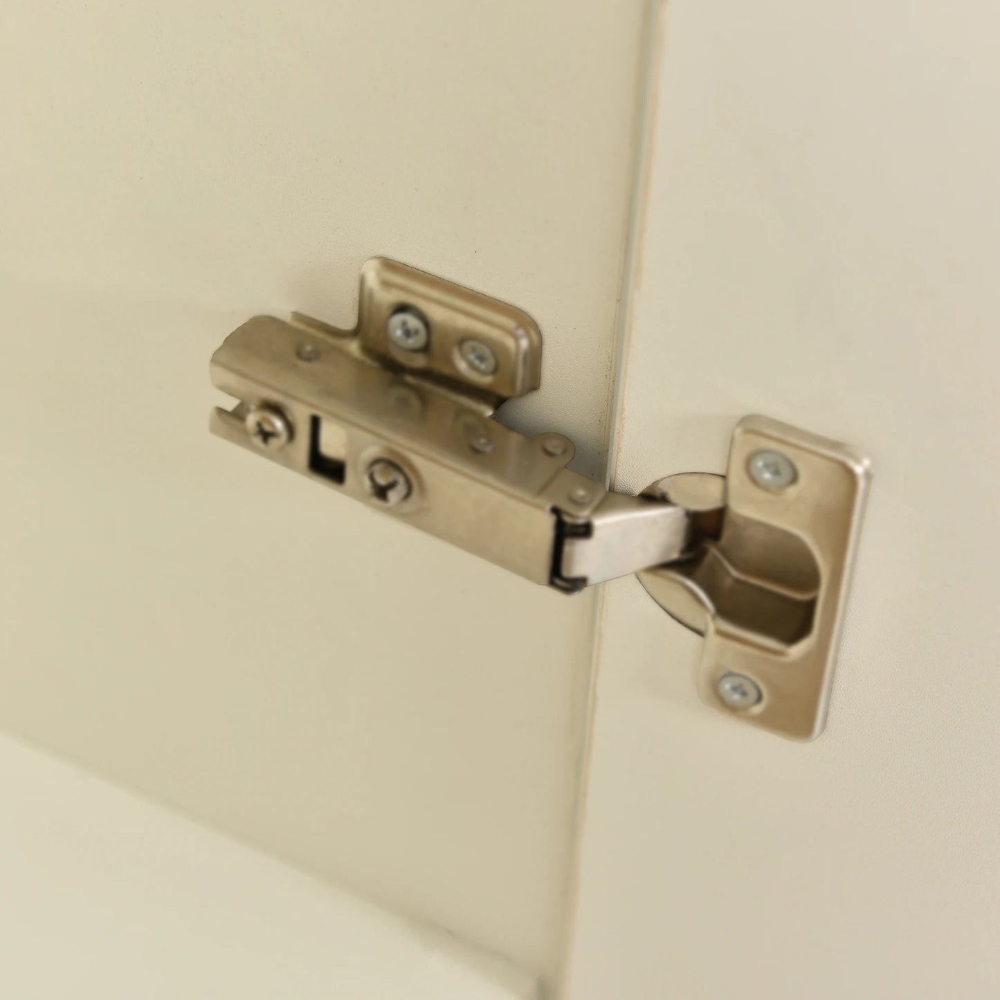 Kast – Opbergkast – Meubel – Dressoir – Hoogglans Wit – Verstelbare Planken – Kleurrijke LED-Verlichting