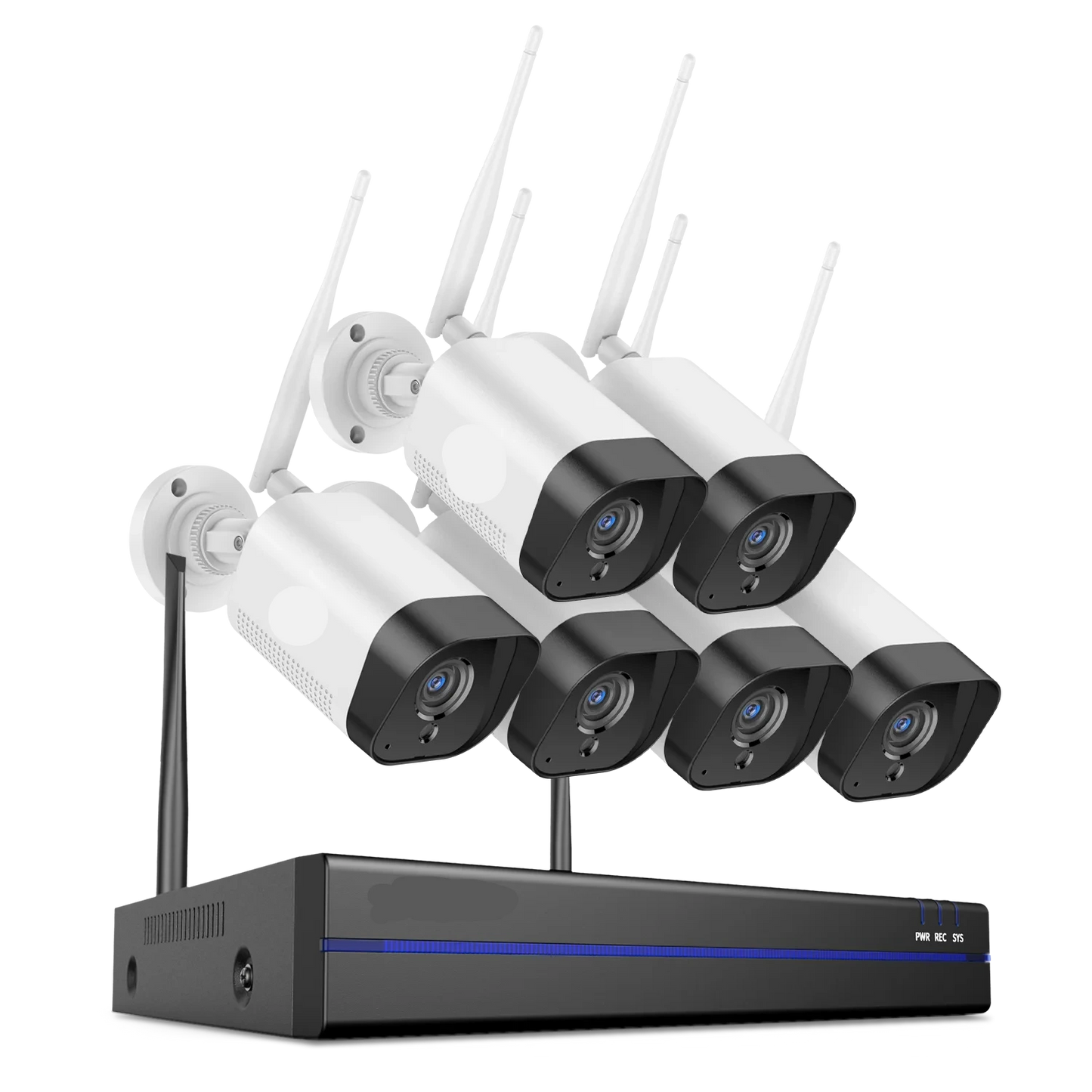 Draadloze Beveiligingscamera Set – Wifi Beveiligingscamera – Bewakingscamera – Outdoor Camera – 3MP Resolutie – Nachtzicht 30 Meter