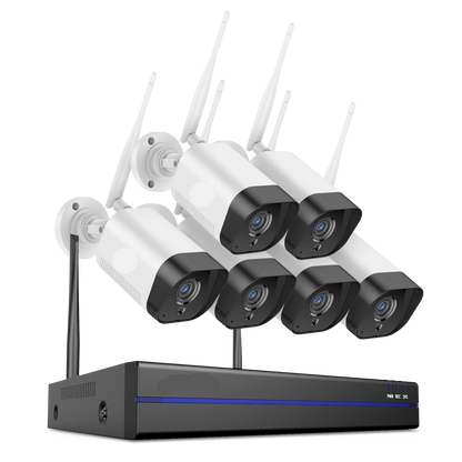 Draadloze Beveiligingscamera Set – Beveiligingscamera – Camerabewaking – Huisbeveiliging – Buiten Camera – 3MP Resolutie – Infrarood Nachtzicht