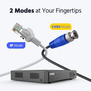 Annke - DW81KD-V6-R4CX - Beveiligingscamerasysteem - 5MP - Openlucht - Bewakingscamera - Beveiligingscamera - Beveiligingscamerasysteem - 4 stuk - NTSC,PAL - 3K CMOS - Zwart