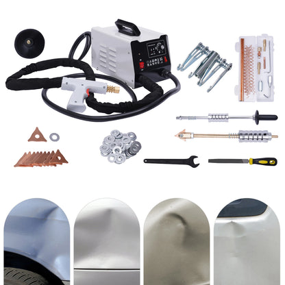 Deukreparatiemachine – Deuktrekker – Deukenverwijderaar – Lasklem – Carrosserie Reparatie – 3500A Stroomsterkte – Duurzaam Aluminium