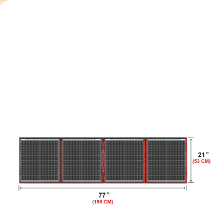 Zonnepaneel - Opvouwbaar Zonnepanelen - Zonneenergie - Sun Power - 160W - Draagbare Zonne-energie Oplader - Outdoor & Camping – Hoge Efficiëntie - QUORE