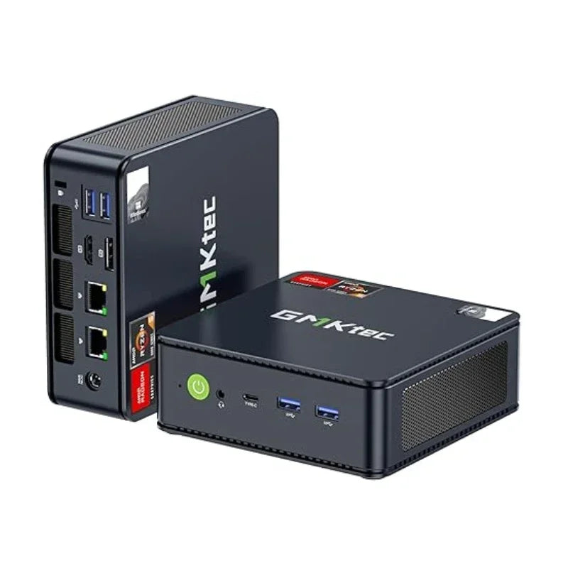 Mini PC – Mini Computer – Compacte PC – Desktop PC – AMD Ryzen 5 6600H – Krachtige Prestaties – VESA Montage