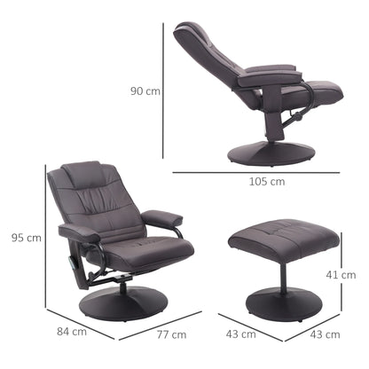 Massagestoel – Relaxfauteuil – Massagezetel – Shiatsu Stoel – Elektrische Stoel – 10 Vibratiestanden – Kunstleer Bekleding