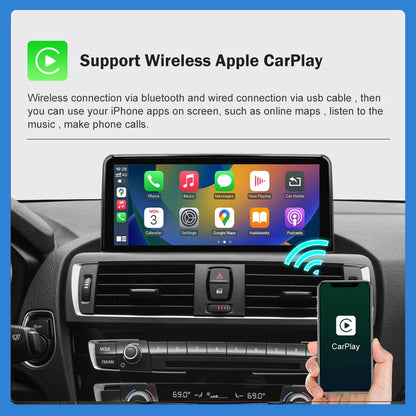 10,25" Touchscreen Multimedia Speler – Auto Radio – Navigatiesysteem – Infotainmentsysteem – Dubbel Din – Draadloze Apple CarPlay – Android Auto – Ingebouwde GPS – Bluetooth