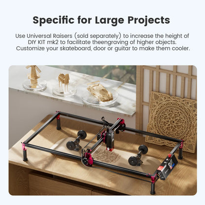 AlgoLaser Laser Engraver Cutter With Wifi Offline Control/3.5inch Touch Screen 10W Laser Engraving Cutting Machine CNC Machine - QUORE