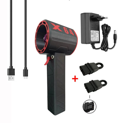 Turbo Blower – Mini Blazer – Luchtblazer – Bladblazer – 64mm Brushless Motor – 8000mAh Batterij