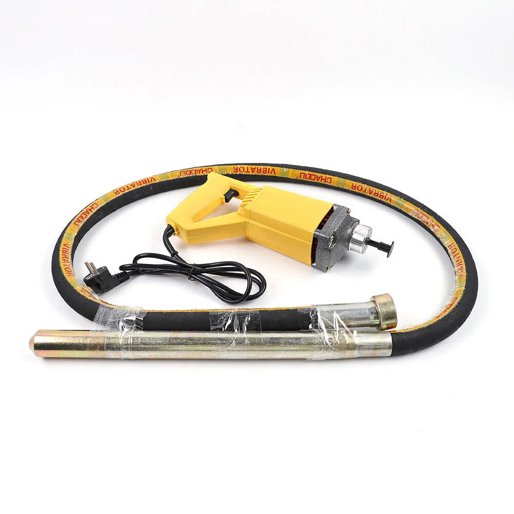 Beton Vibrator - Trilmachine - Trilapparaat - Beton Sloper - 1300W - 220V - Professionele Industriële Elektrische Beton Vibrator Motor Handheld Trilmachine met 2m Slang - QUORE