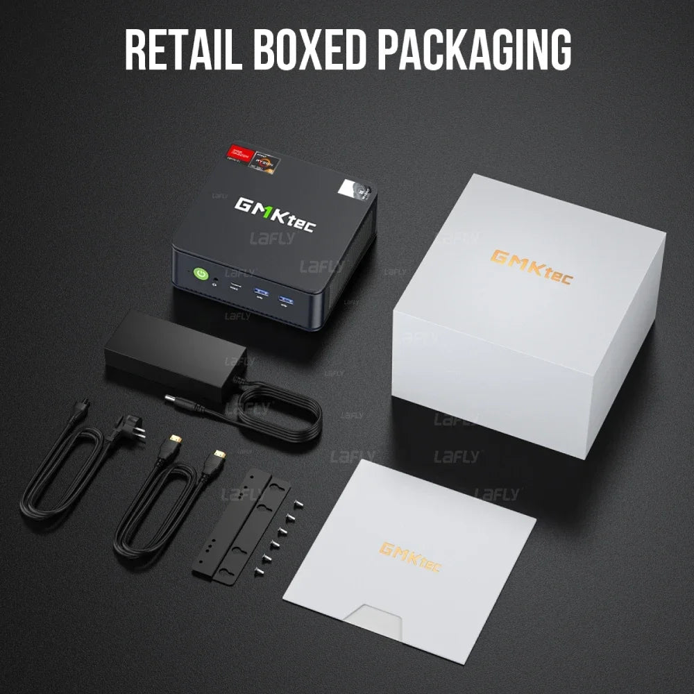 Mini PC – Mini Desktop – Compacte PC – Kleine Computer – AMD Ryzen 5 6600H – 16GB DDR5 RAM, 512GB SSD