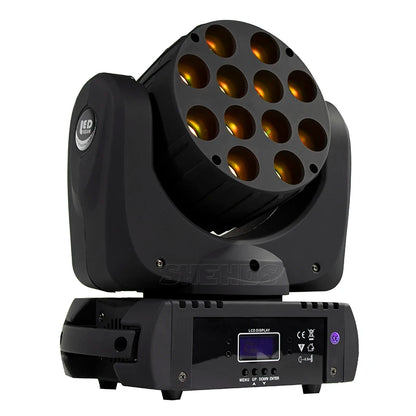 Moving Head Verlichting – Podiumlicht – DJ Licht – Disco Spot – RGBW LED – 144W Vermogen – 540° Pan & 180° Tilt – DMX512 Stuurbaar – Compact & Robuust