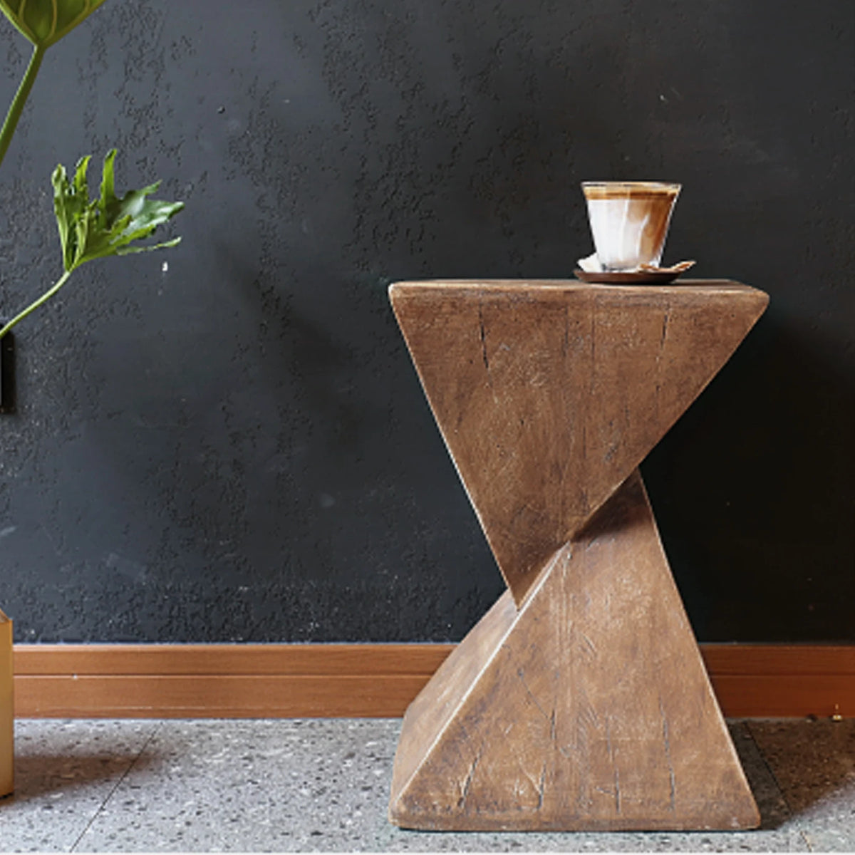 Beton Bijzettafel – Salontafels - Nachtkastje - Kleine Salontafel - Geometrische Vorm – Binnen - Buiten – Weerbestendig
