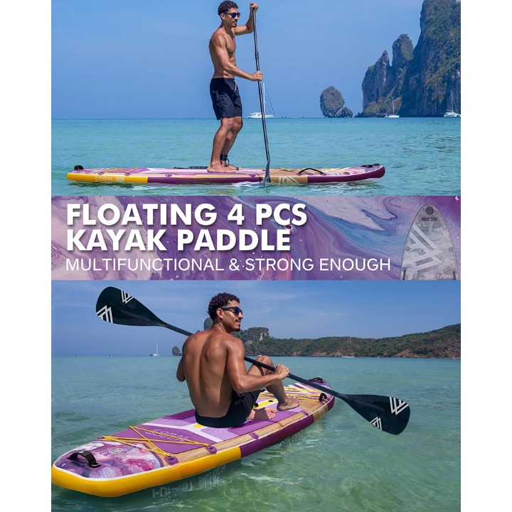 Opblaasbaar Paddleboard – Waterdicht Board – Inflatable SUP – Lichtgewicht SUP – 351cm Lang – Maximale Draagkracht 175 Kg