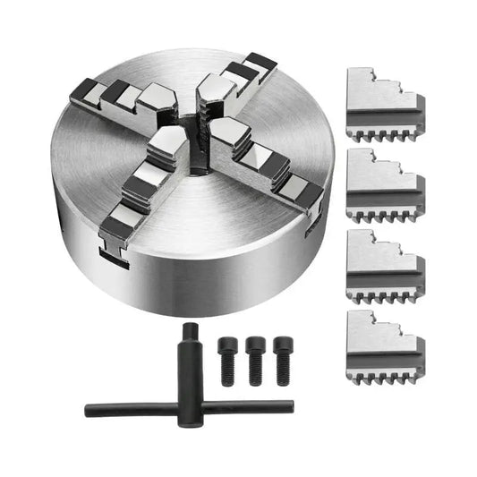 Bench vice - Lathe holder - Machine vice - Manual self-centering - Reversible - K11-100 3-jaw - Grinding, milling, drilling, machine