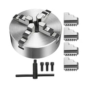 Bankschroef - Draaibankhouder - Machineklem - Handmatig zelfcentrerend - Omkeerbaar - K72-125 4-klauw - Slijpen, frezen, boren, machine