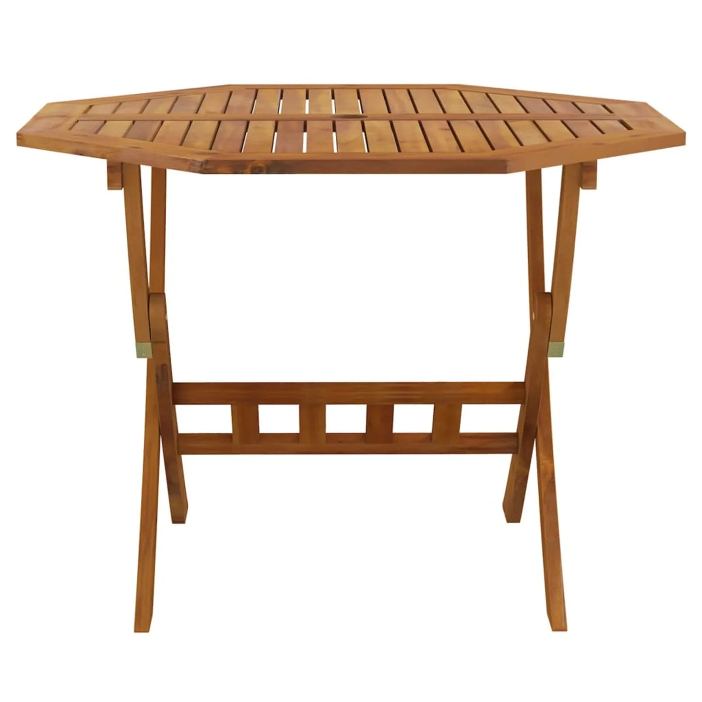 Opvouwbare Tuinset – Houten Tuinmeubel – Balkonset – Terrasmeubels – Massief Acaciahout – Parasolstandaard – Ruimtebesparend Design