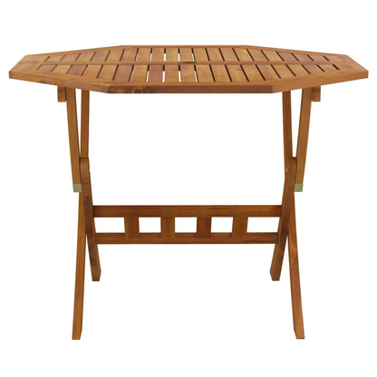 Opvouwbare Tuinset – Houten Tuinmeubel – Balkonset – Terrasmeubels – Massief Acaciahout – Parasolstandaard – Ruimtebesparend Design