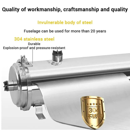 Waterfilter – Kraanfilter – Keukenfilter – Waterzuiveraar – Drinkwaterfilter – 5000L Capaciteit – Roestvrij Staal – Ultrafiltratie - QUORE