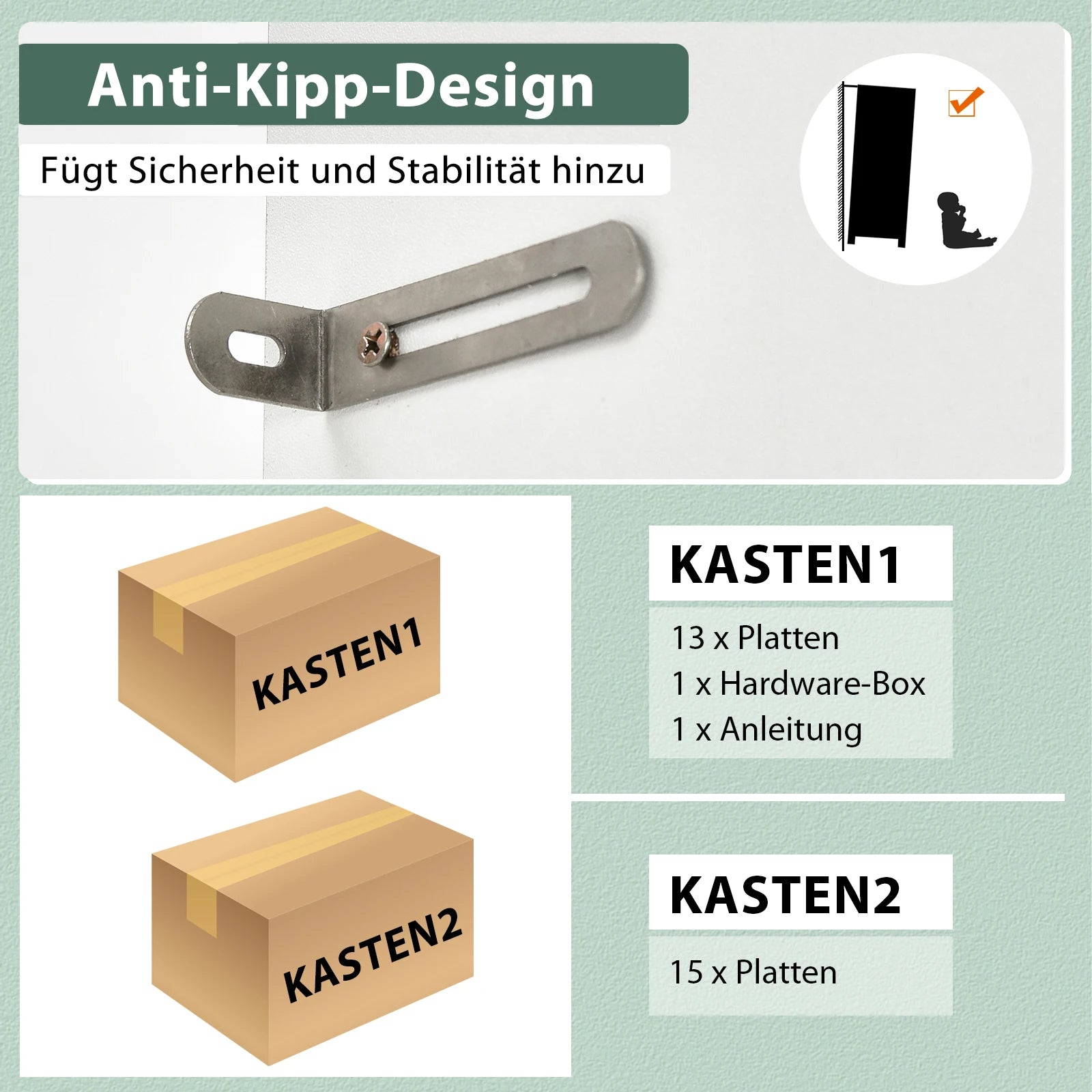 Keukenkast - buffetkast met lade - verstelbare planken en kabelgat - hoge kast keukenhout - grote open ruimte voor magnetron - vrijstaand - 60 x 40 x 180cm - QUORE