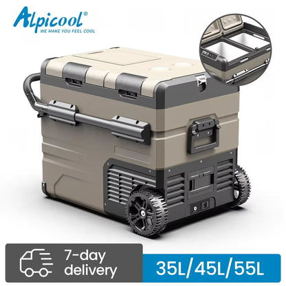 Alpicool TAW35/TAW45/TAW55 refrigerator camping compressor can be used for vehicle freezer refrigeration mini refrigerator - QUORE