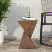 Beton Bijzettafel – Salontafels - Nachtkastje - Kleine Salontafel - Geometrische Vorm – Binnen - Buiten – Weerbestendig