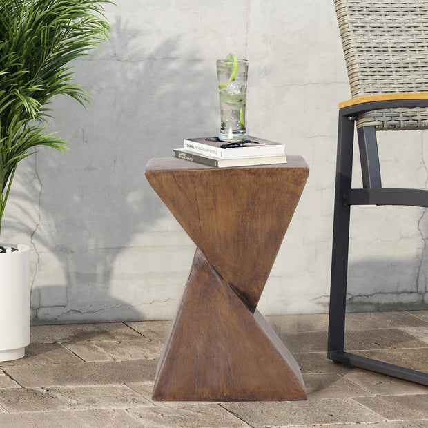 Beton Bijzettafel – Salontafels - Nachtkastje - Kleine Salontafel - Geometrische Vorm – Binnen - Buiten – Weerbestendig