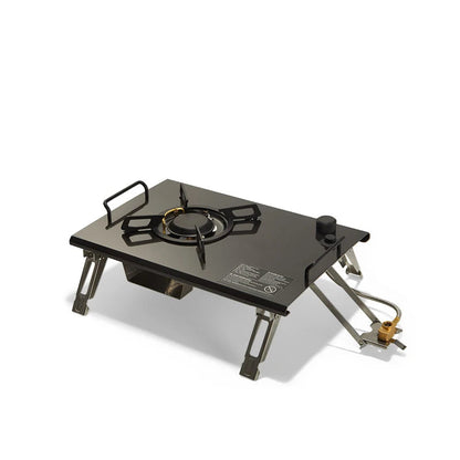 Outdoor Gasstel – Camping Gasbrander – Draagbaar Kooktoestel – Inklapbaar Gasfornuis – 4000W Vermogen – Roestvrij Staal
