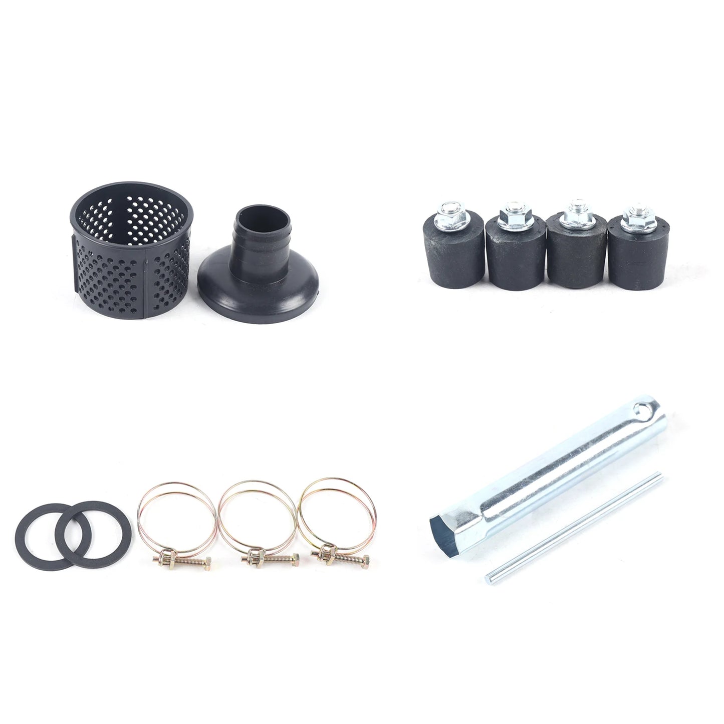 Waterpomp Benzine - Water Pump Petrol - 4-Takt Irrigatiepomp - 210cc - 2 Inch In-/Uitlaat - Landbouw Waterpomp