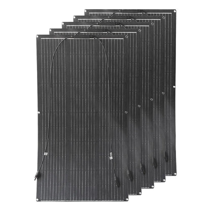 Zonnepaneel - Monokristallijn - Zonnepanelen - ETFE Zonnepaneel - 18V - 500W - 5 Stuks - Flexibel - Duurzaam - Waterdicht