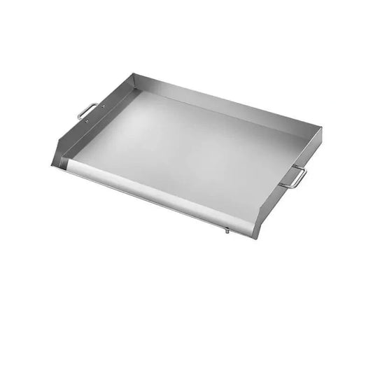 BBQ Grill - Grill Rotisserie Kit - Grillset - Draagbaar - Kampvuurkookuitrusting - 18x16 Inch - voor Buiten Kamperen BBQ Grillen Koken Pannenkoeken Spek Ei - Zilver - QUORE