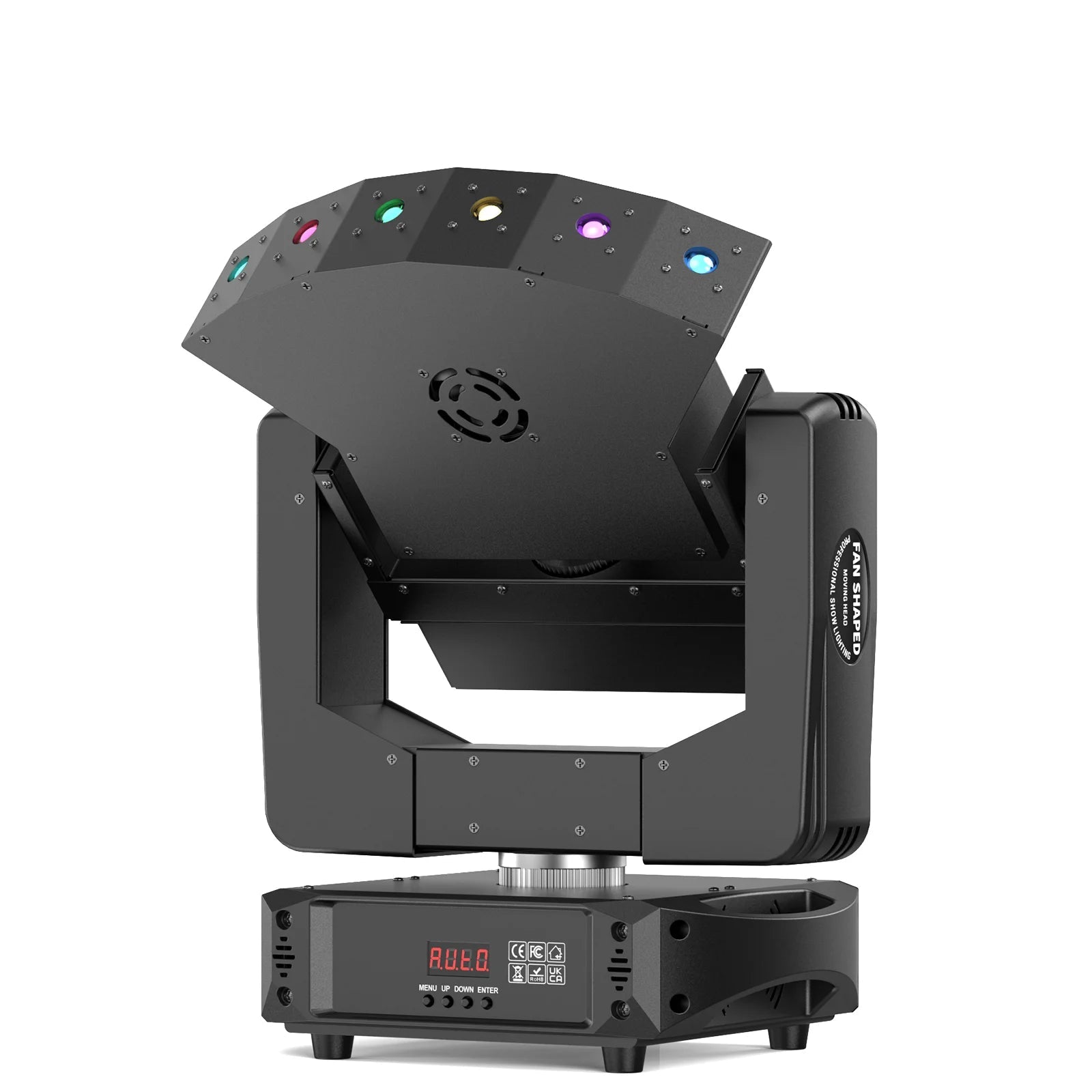 Movinghead Verlichting – RGB Laser Licht – DJ Licht – Podiumverlichting – Disco Spot – 60W Vermogen – 3-Assige Rotatie - QUORE
