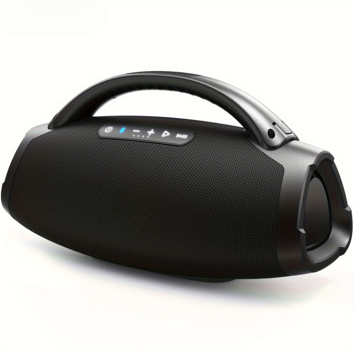 Luidspreker - Bluetooth-Luidspreker - Bluetooth Speaker - Draadloos Party Boombox - met Enorme Bas - Compatibele met Tablet - Smartphone - 200W - IP67 - 9000mAh - 3-weg geluidssysteem - Zwart