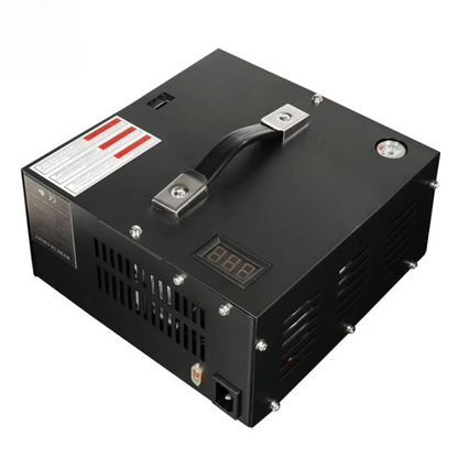 Luchtcompressor - Draagbare Luchtcompressor - Airpress Compressor - 300Bar - 4500Psi PCP - 110V - met Ingebouwde Transformator - voor Duiktankluchtgeweer - QUORE