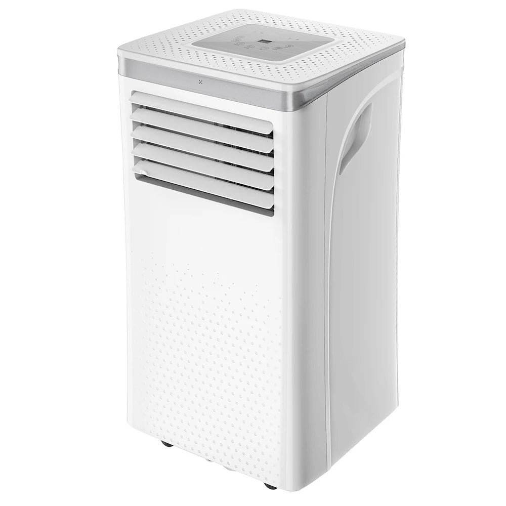 Mobiele Airco - Draagbare Airconditioning - Mini-Airconditioning - Verdampings Luchtbevochtiger - met Afstandsbediening - 7000BTU - voor Koeling - Ventileren - Ontvochtiger - 3.5A - 65dB - 310m³/h - 220-240 V/50HZ  - 70 x 35 x 34.8 cm - Wit