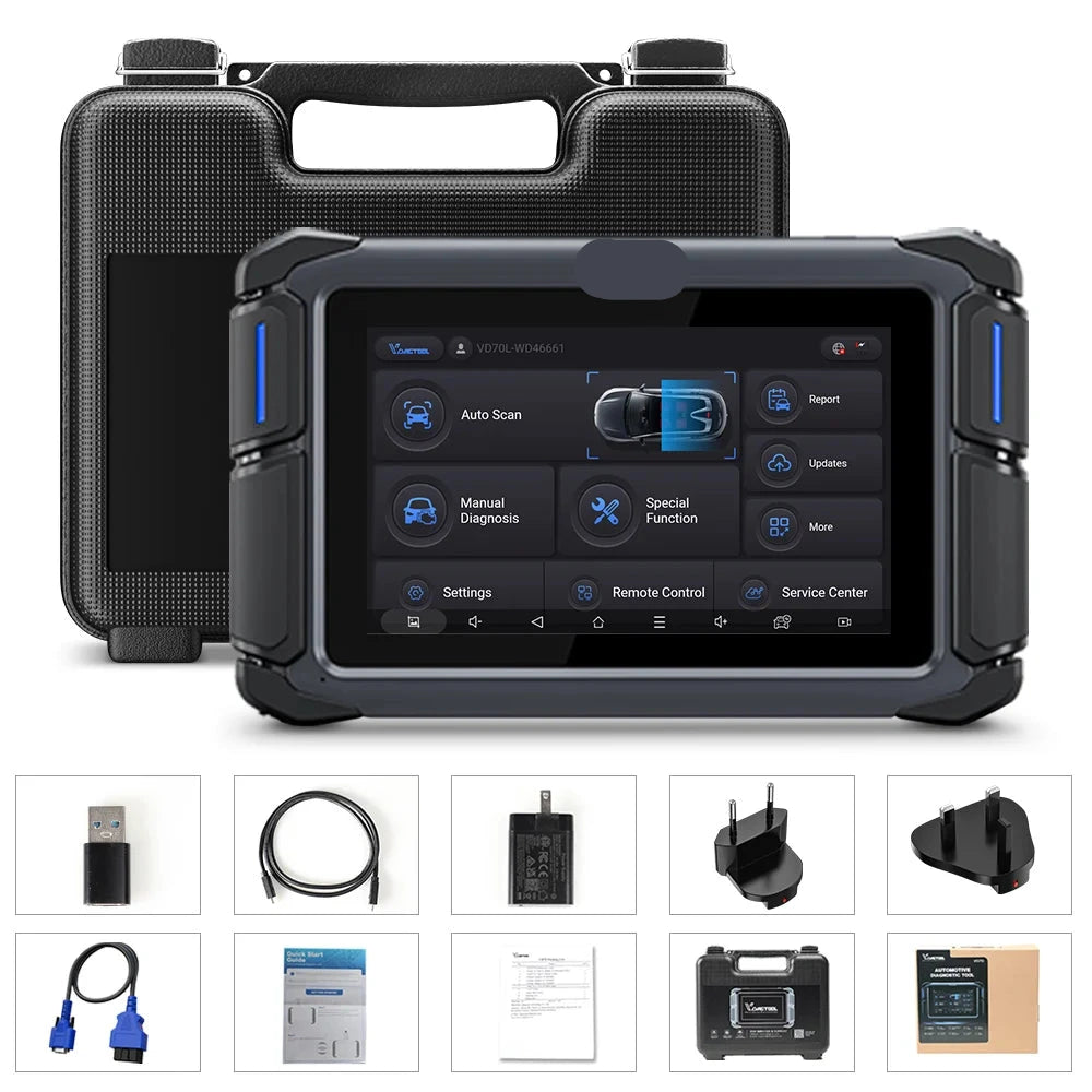 Autodiagnose Scanner – Auto Diagnoseapparaat – OBD Scanner – Voertuig Tester – ECU Programmer – 7 Inch Touchscreen – Wifi Updates