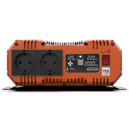 Pure Sine Wave Omvormer - Autolader - Auto stopcontact  - Auto stopcontact - 12V – 3000W Continu Vermogen -  DC naar AC 220V/230V 50Hz – Inverrter - Energiezuinige Stroomomzetter met Afstandsbediening