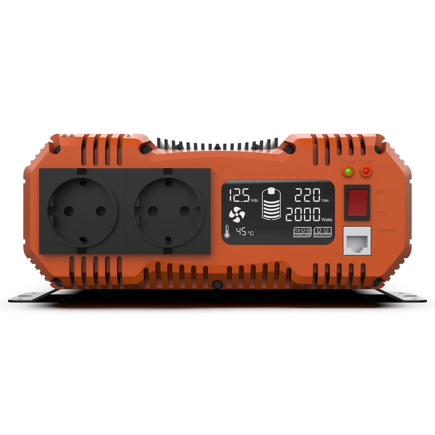Pure Sine Wave Omvormer - Autolader - Auto stopcontact  - Auto stopcontact - 48V – 3000W Continu Vermogen -  DC naar AC 220V/230V 50Hz – Inverrter - Energiezuinige Stroomomzetter met Afstandsbediening