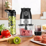Meat Grinder - 500W - Meat Grinder - Food Processor - Personal Mini Blender Mixer - Juicer Dryer - 800ml Mincer - 25000rpm