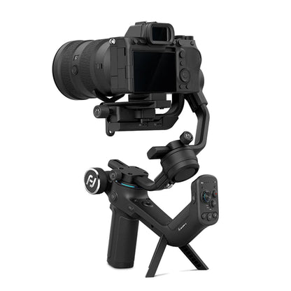 Gimbal Smartphone - Stabilizer for Smartphone &amp; Camera - Gimbal for Smartphone &amp; Camera - 3-Axis - All-in-one - Handheld mirrorless - Roll angle 320° - Course angle 360° - Black