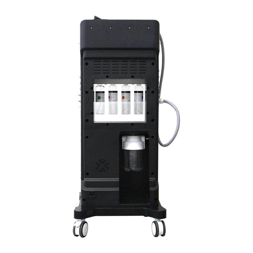 Hydradermabrasie Gezichtsverzorging – Ultrasone Reiniging – Skin Care Apparaat – Gezichtsreiniger – EMS Gezichtslift – 10-in-1 Multifunctioneel – Warmte- en Koudetherapie - QUORE