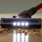 Cordless Stick Vacuum Cleaner - Stick Vacuum Cleaner - Vacuum Cleaner - Cordless Stick Vacuum Cleaner - Powerful Suction - 27KPa - Touchscreen - Cyclone Type - Handheld Vacuum Cleaner - Gray