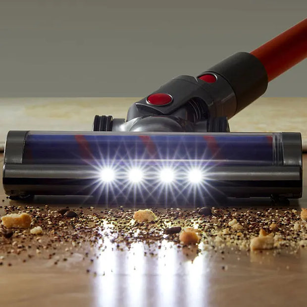 Cordless Stick Vacuum Cleaner - Stick Vacuum Cleaner - Vacuum Cleaner - Cordless Stick Vacuum Cleaner - Powerful Suction - 27KPa - Touchscreen - Cyclone Type - Handheld Vacuum Cleaner - Gray