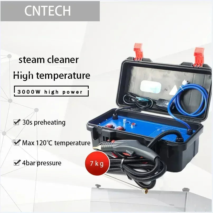 3000W Stoomreiniger - Vlekkenreiniger - Handstoomreiniger - Extra Krachtig - Bank reiniger - Reinigingsmachine - Vloerreiniger - Tapijtreinigers - Zetelreiniger - Meubelreiniger - Matrasreiniger - Tapijtreiniger machine - QUORE