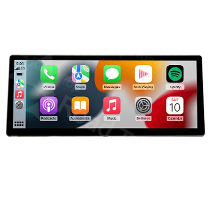12.3 Inch Multimedia Scherm – Auto Entertainment Systeem – Touchscreen Navigatie – CarPlay Android Auto – BMW 1 2 3 4 Serie F30 NBT EVO – Draadloos – Stuurwielbediening