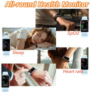 Smartwatch - Smartwatch Women - Smartwatch Men - Smartwatches - Global Version - 96 All-Day Exercise Modes - Blue