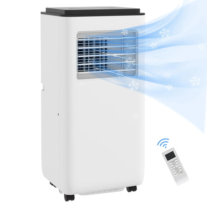 Mobiele Airco - Draagbare Airconditioning - Mini-Airconditioning - met Afstandsbediening - 10000 BTU - 2900W - 12-22 m² - 220-240 V/50Hz - ≤ 53 dB - 33 x 28 x 70.4 cm - Wit
